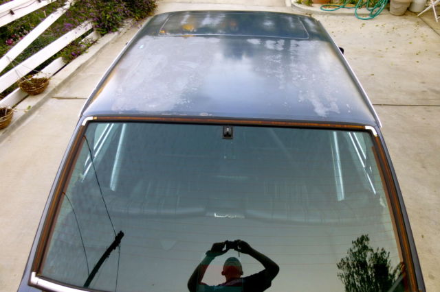 1986 Blue BMW 5-Series Sedan