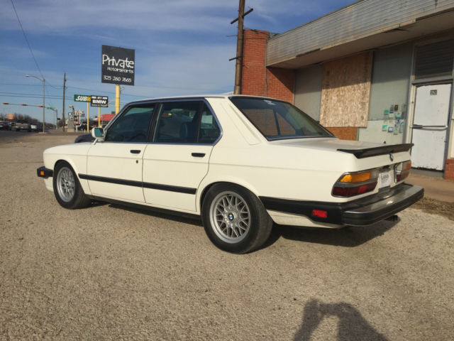 1986 BMW 5-Series