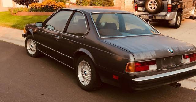 1986 BMW 6-Series Coupe