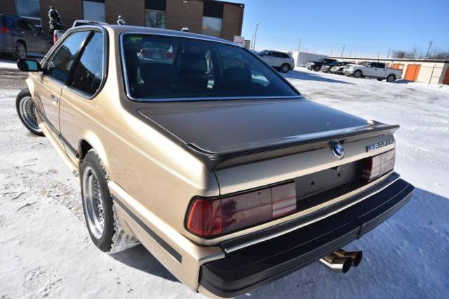 1986 Bronze BMW 6-Series Coupe