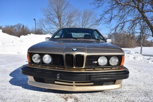 1986 Bronze BMW 6-Series Coupe