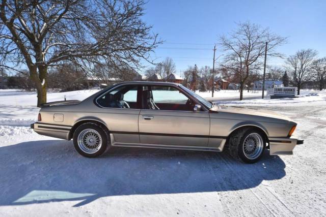 1986 Bronze BMW 6-Series Coupe