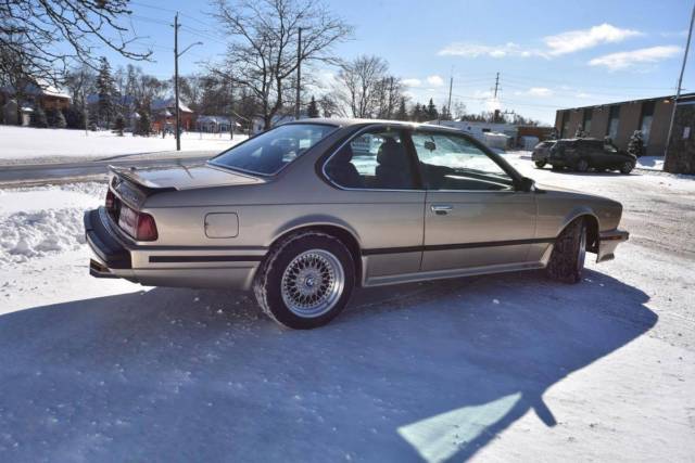 1986 Bronze BMW 6-Series Coupe