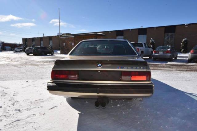 1986 Bronze BMW 6-Series Coupe