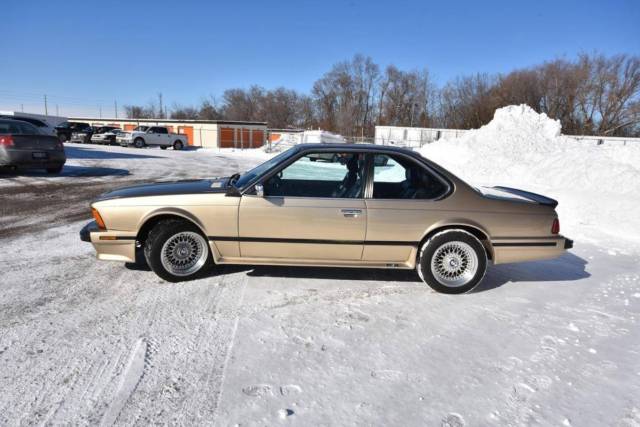1986 Bronze BMW 6-Series Coupe