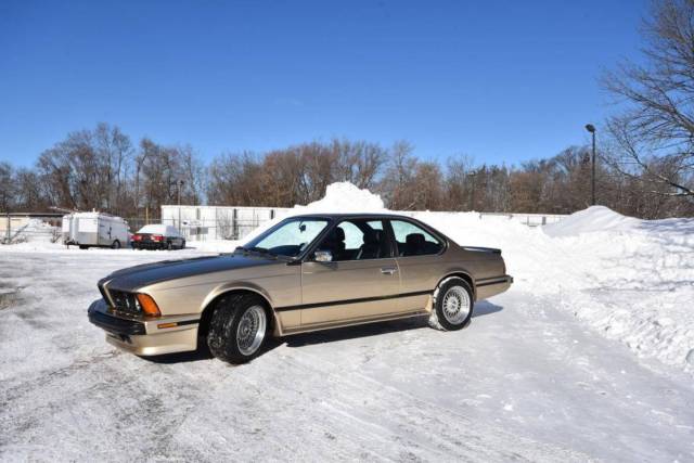 1986 Bronze BMW 6-Series Coupe