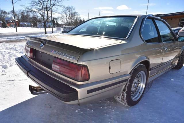 1986 Bronze BMW 6-Series Coupe