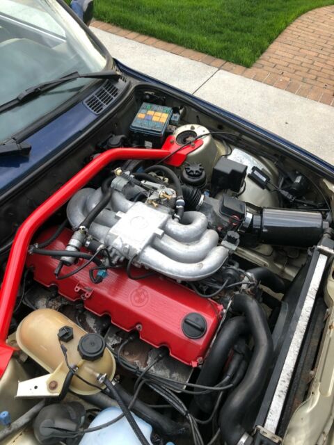 1986 Blue BMW 3-Series Coupe