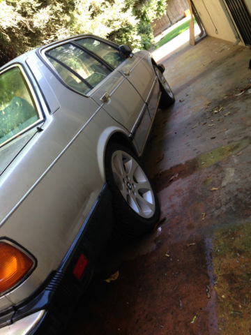 1986 Gray BMW 7-Series Sedan