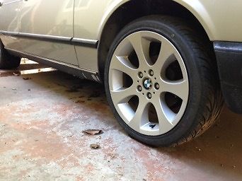 1986 Gray BMW 7-Series Sedan