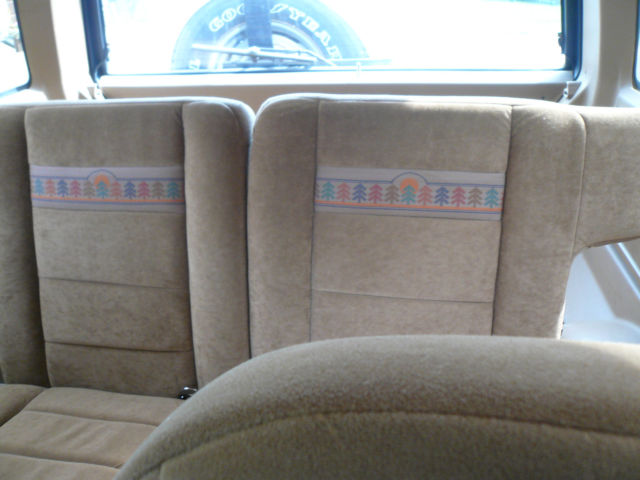 1986 Blue and Tan Ford Bronco II SUV