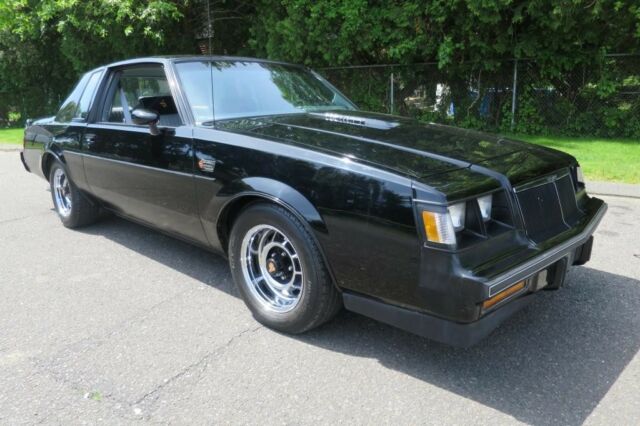 1986 Black Buick Grand National Turbo Coupe