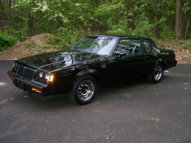 1986 Black Buick Grand National Coupe