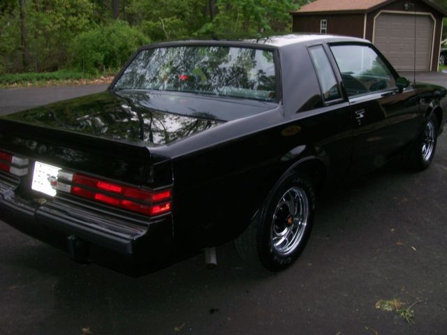 1986 Black Buick Grand National Coupe