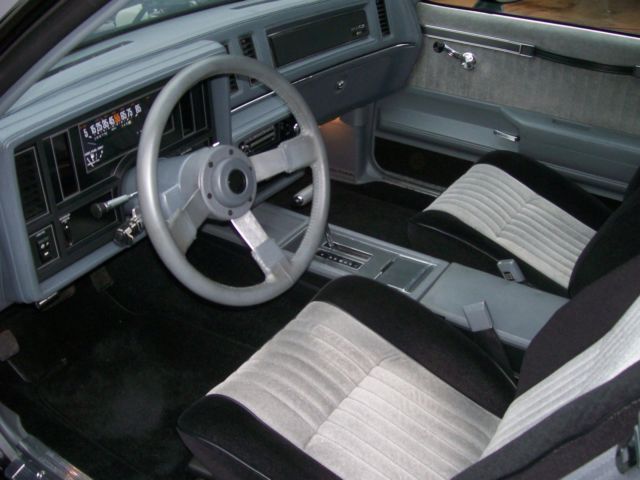 1986 Black Buick Grand National Coupe