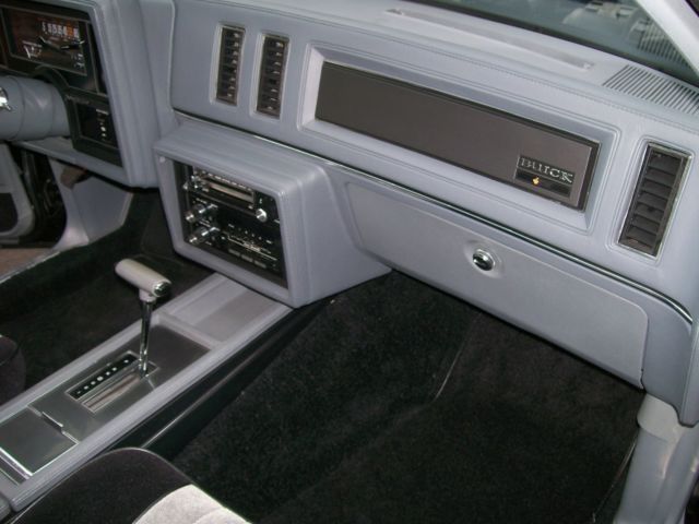 1986 Black Buick Grand National Coupe