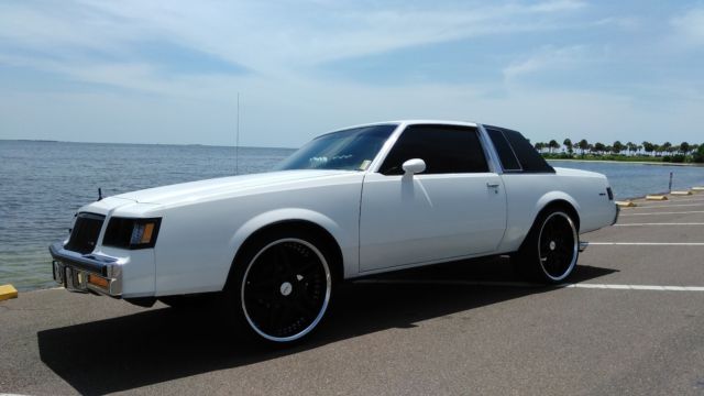 1986 white Buick Regal Coupe
