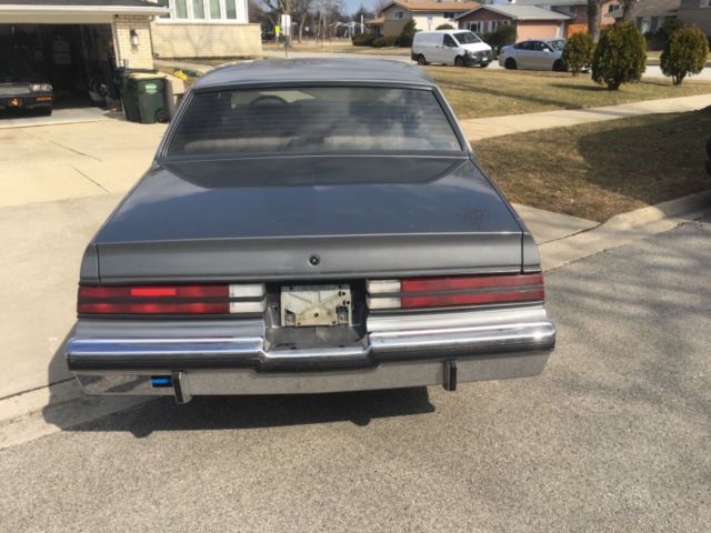 1986 Silver Buick Regal Coupe