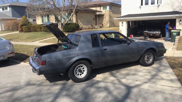 1986 Silver Buick Regal Coupe