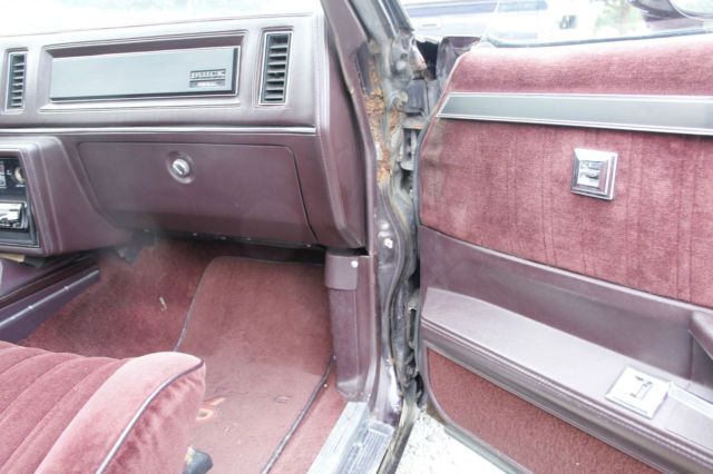 1986 Burgandy Buick Grand National