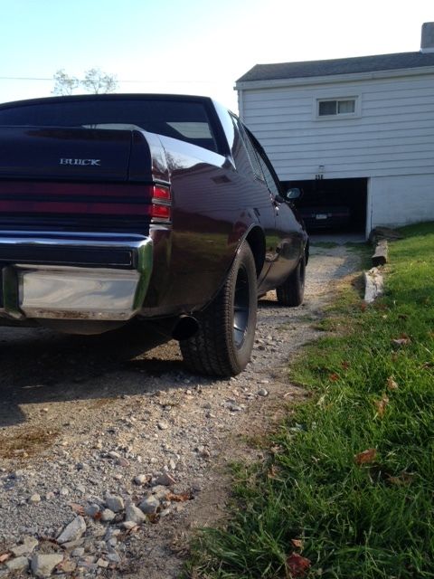 1986 Burgandy Buick Grand National