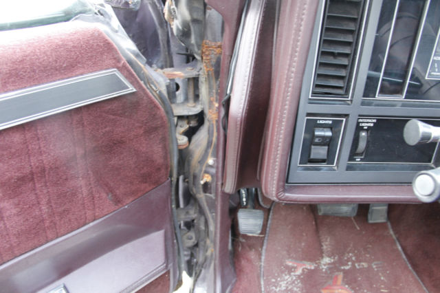 1986 Burgandy Buick Grand National