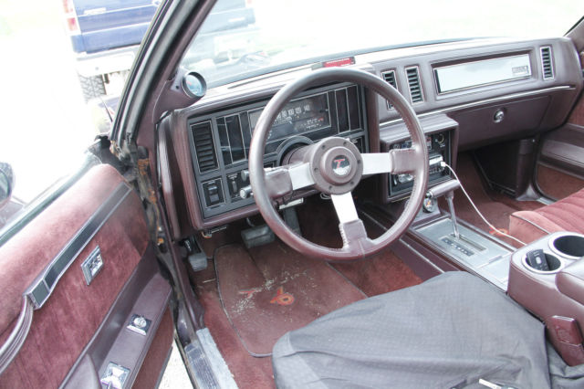 1986 Burgandy Buick Grand National