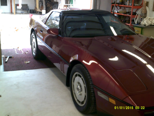 1986 Red Metallic Chevrolet Corvette