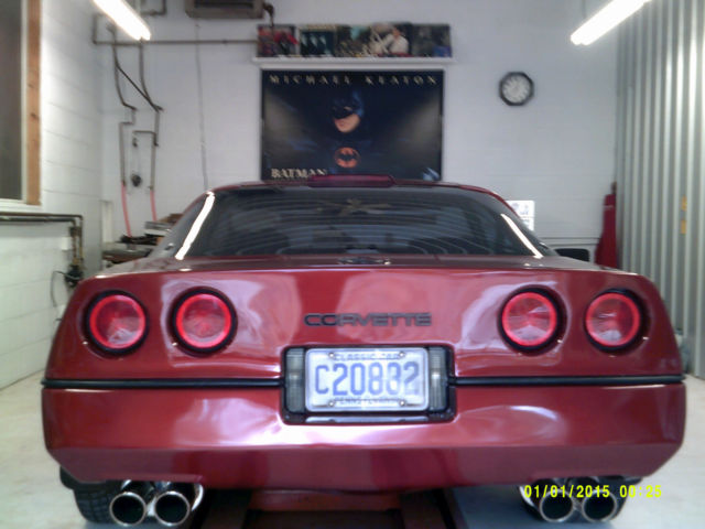 1986 Red Metallic Chevrolet Corvette