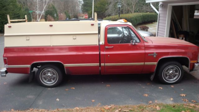 1986 Red Chevrolet Other Pickups Standard Cab Pickup