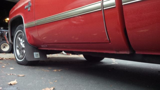 1986 Red Chevrolet Other Pickups Standard Cab Pickup
