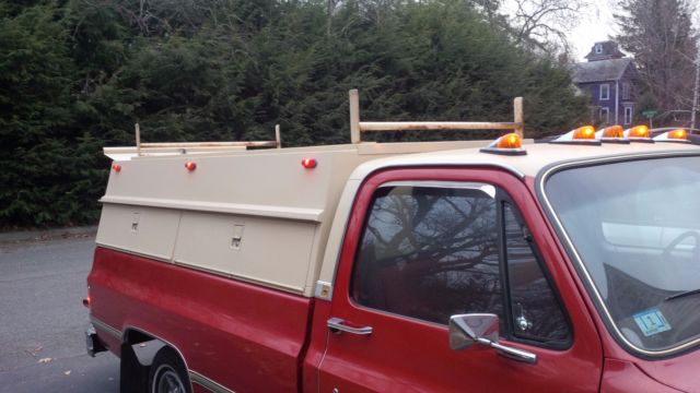 1986 Red Chevrolet Other Pickups Standard Cab Pickup