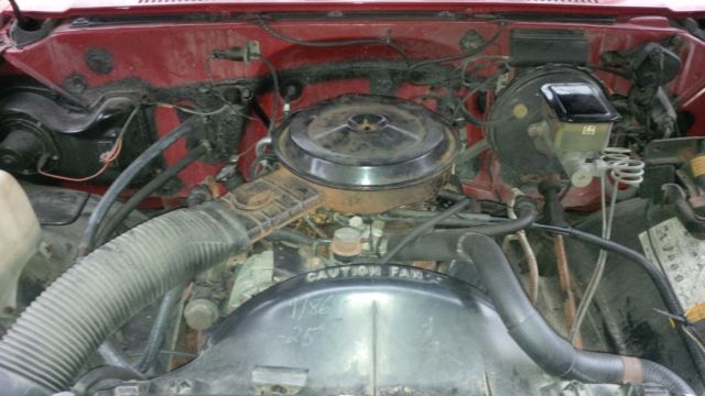 1986 Red Chevrolet Other Pickups Standard Cab Pickup