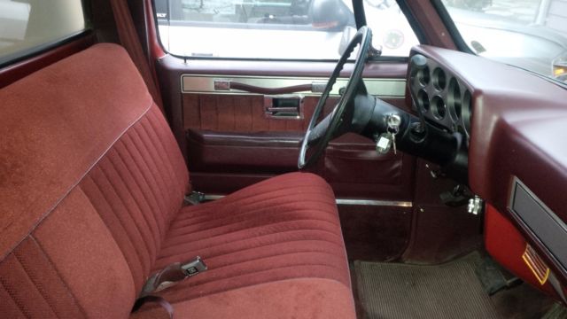 1986 Red Chevrolet Other Pickups Standard Cab Pickup