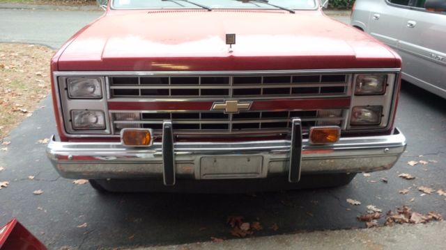 1986 Red Chevrolet Other Pickups Standard Cab Pickup