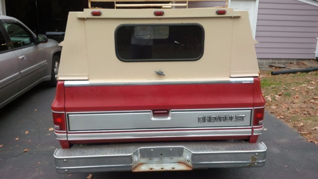 1986 Red Chevrolet Other Pickups Standard Cab Pickup