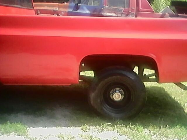 1986 Red Chevrolet C/K Pickup 2500 Standard Cab Pickup
