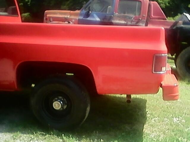 1986 Red Chevrolet C/K Pickup 2500 Standard Cab Pickup