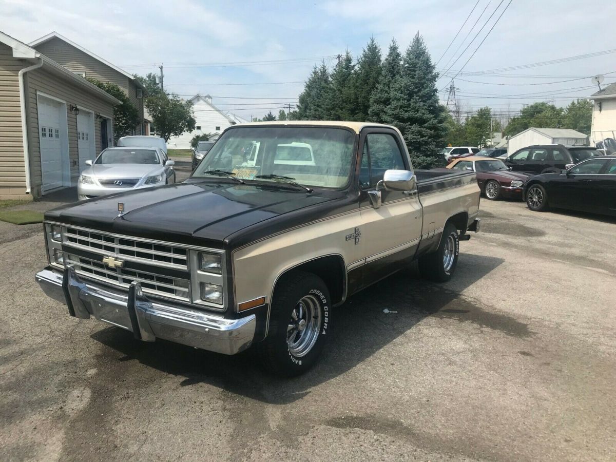 1986 Brown Chevrolet C-10