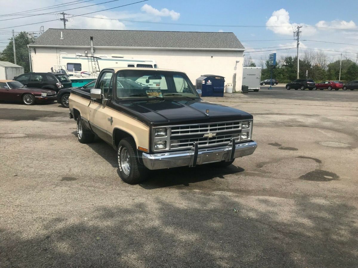1986 Brown Chevrolet C-10