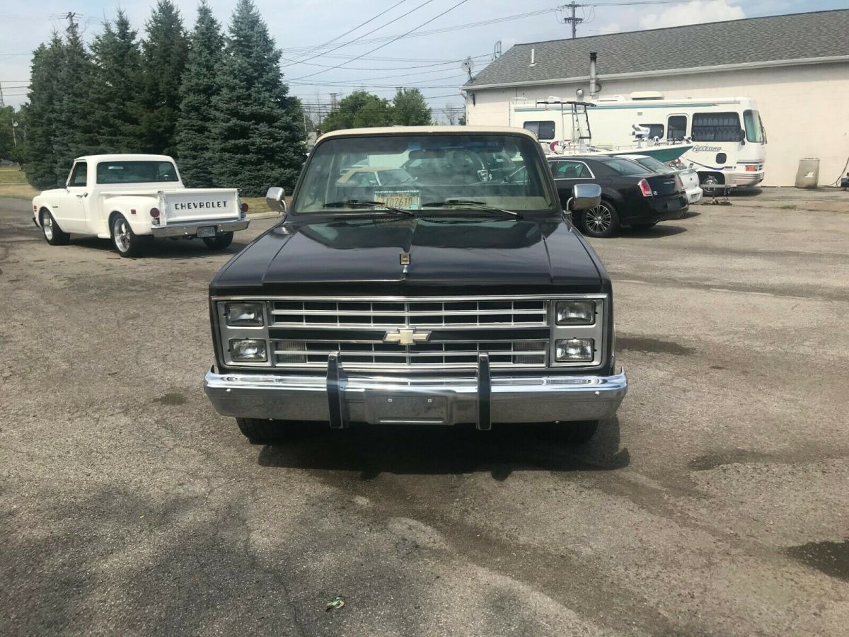 1986 Brown Chevrolet C-10