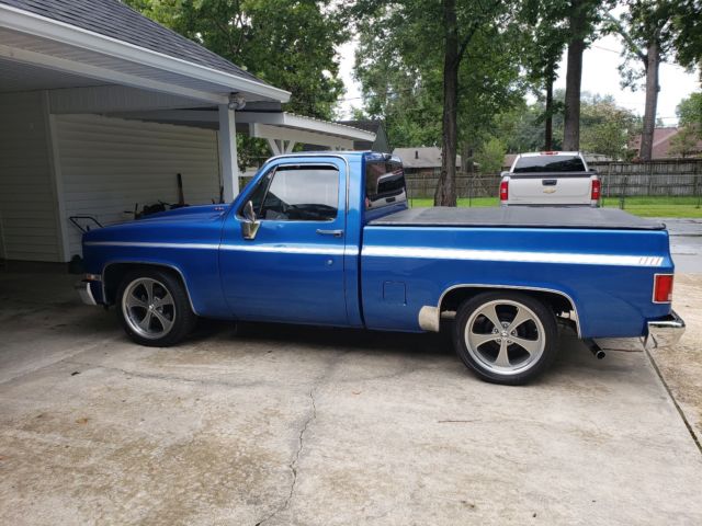 1986 Blue Chevrolet C-10