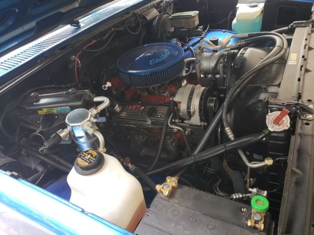 1986 Blue Chevrolet C-10