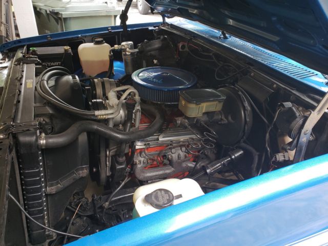 1986 Blue Chevrolet C-10