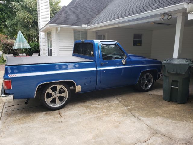 1986 Blue Chevrolet C-10