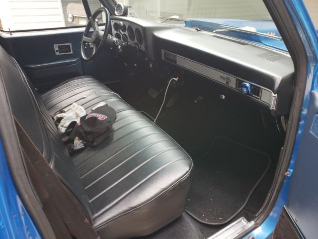 1986 Blue Chevrolet C-10