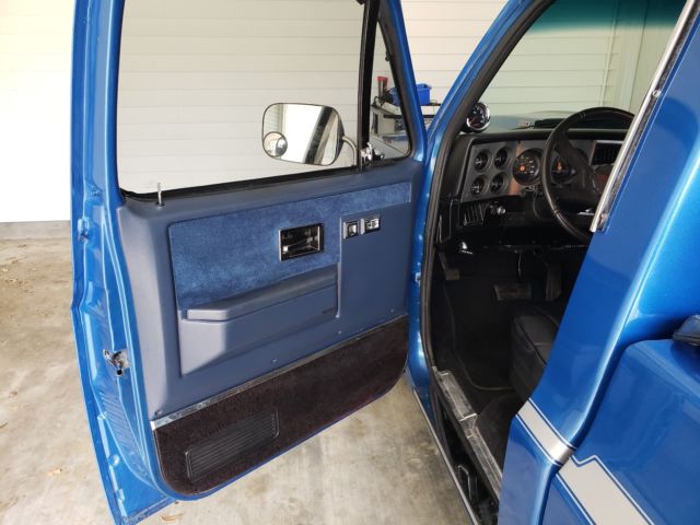 1986 Blue Chevrolet C-10
