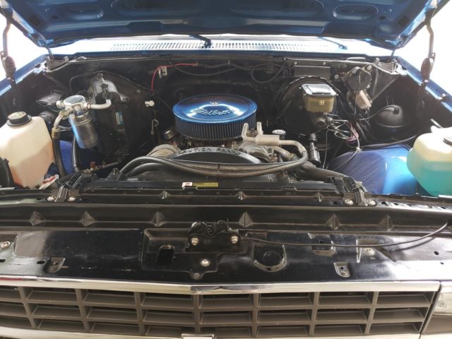 1986 Blue Chevrolet C-10