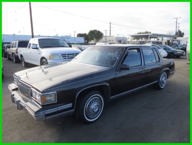 1986 Brown Cadillac DeVille