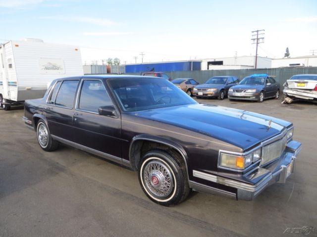 1986 Brown Cadillac DeVille